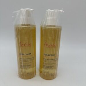 2 Pack Avene - XeraCalm AD Lipid Replenishing Cleansing Oil 13.5 Fl Oz Body Wash